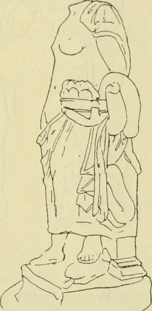 An illustration from Répertoire de la statuaire grecque et romaine, 1908, leaf 576