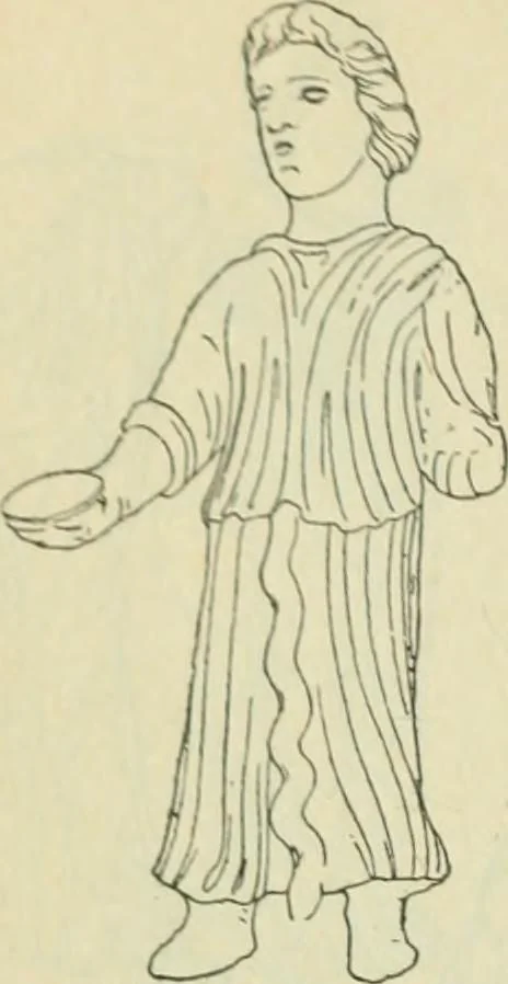 An illustration from Répertoire de la statuaire grecque et romaine, 1908, leaf 577