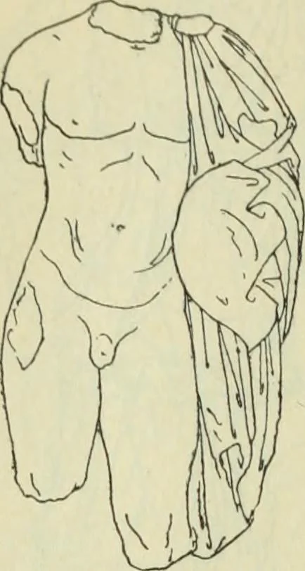 An illustration from Répertoire de la statuaire grecque et romaine, 1908, leaf 577