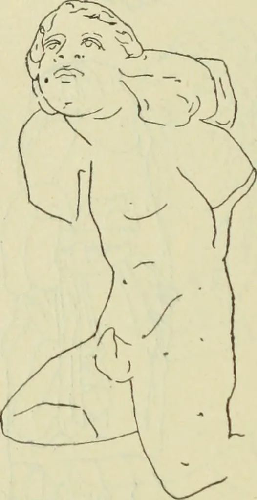 An illustration from Répertoire de la statuaire grecque et romaine, 1908, leaf 577