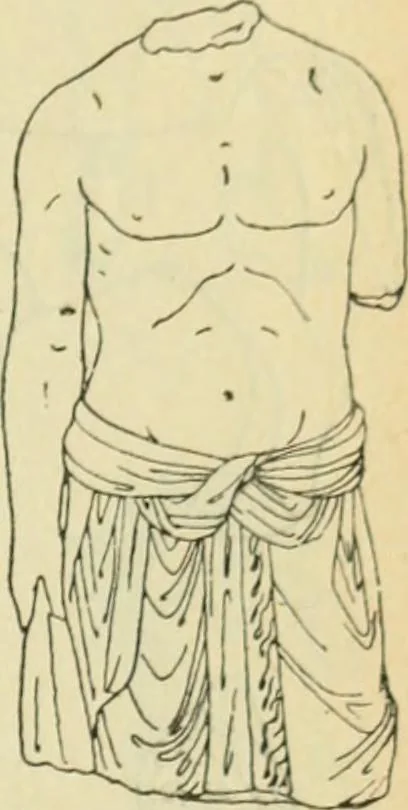 An illustration from Répertoire de la statuaire grecque et romaine, 1908, leaf 578