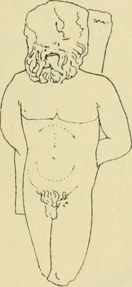 An illustration from Répertoire de la statuaire grecque et romaine, 1908, leaf 58