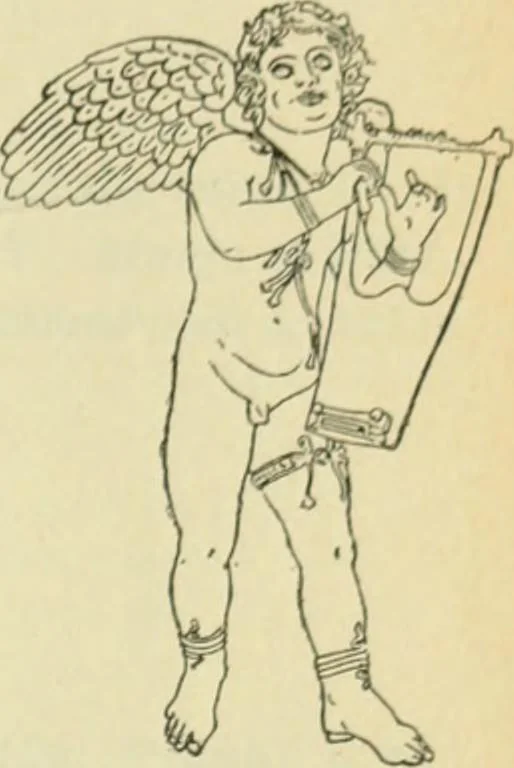 An illustration from Répertoire de la statuaire grecque et romaine, 1908, leaf 580