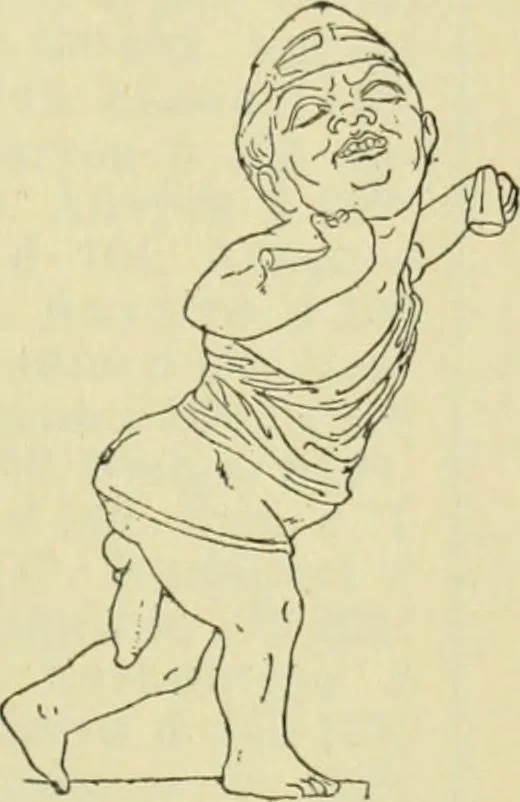 An illustration from Répertoire de la statuaire grecque et romaine, 1908, leaf 580