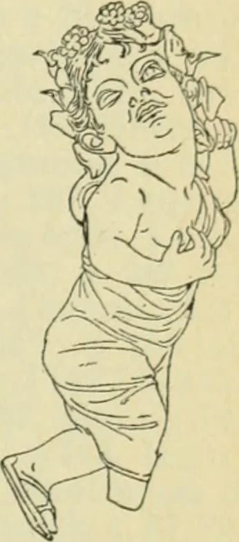 An illustration from Répertoire de la statuaire grecque et romaine, 1908, leaf 580