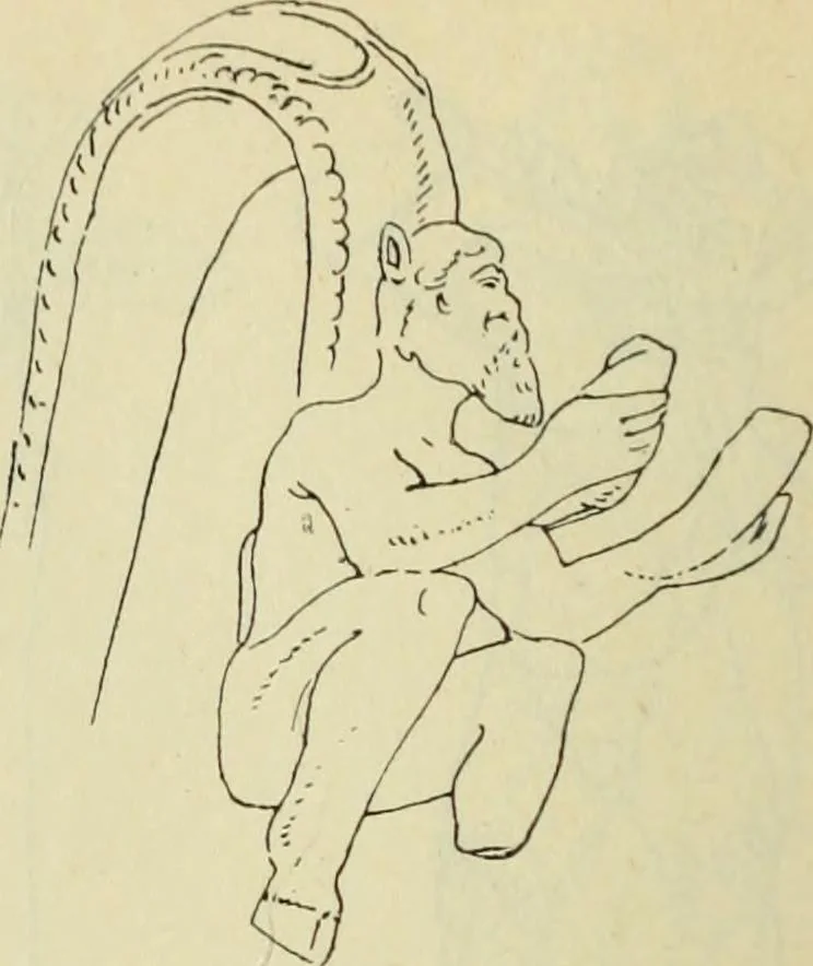 An illustration from Répertoire de la statuaire grecque et romaine, 1908, leaf 59