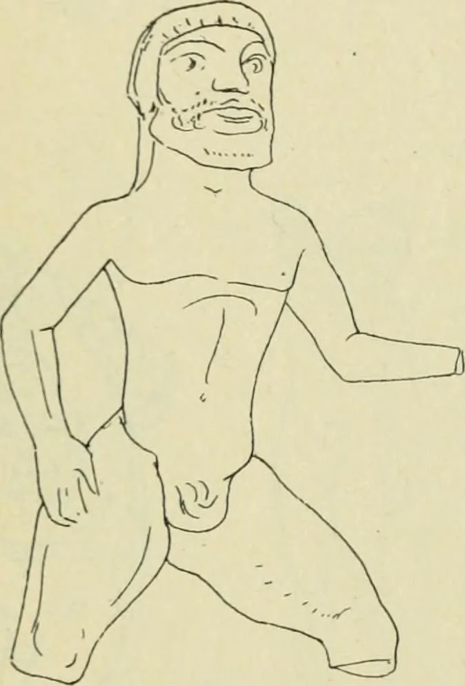 An illustration from Répertoire de la statuaire grecque et romaine, 1908, leaf 59