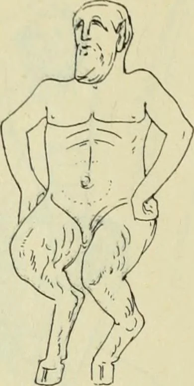 An illustration from Répertoire de la statuaire grecque et romaine, 1908, leaf 61