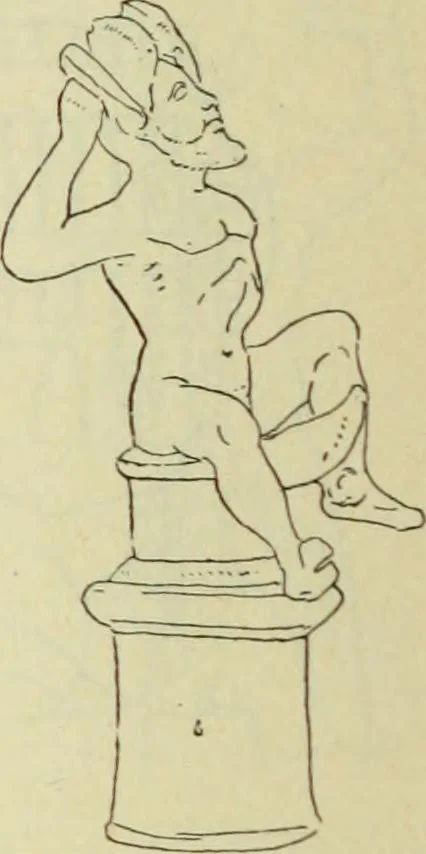 An illustration from Répertoire de la statuaire grecque et romaine, 1908, leaf 63
