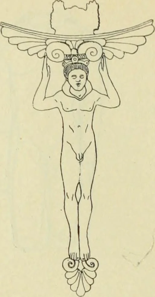 An illustration from Répertoire de la statuaire grecque et romaine, 1908, leaf 71