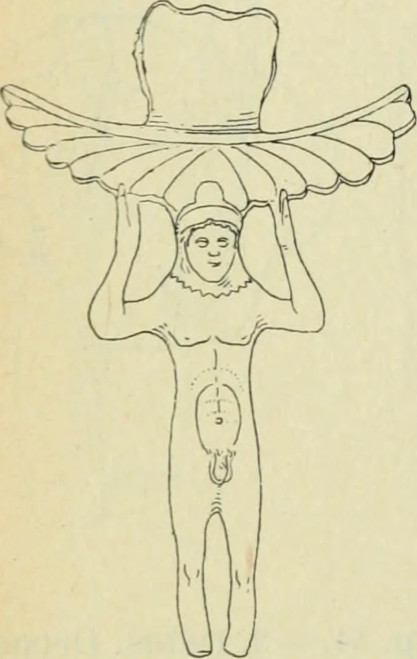 An illustration from Répertoire de la statuaire grecque et romaine, 1908, leaf 71