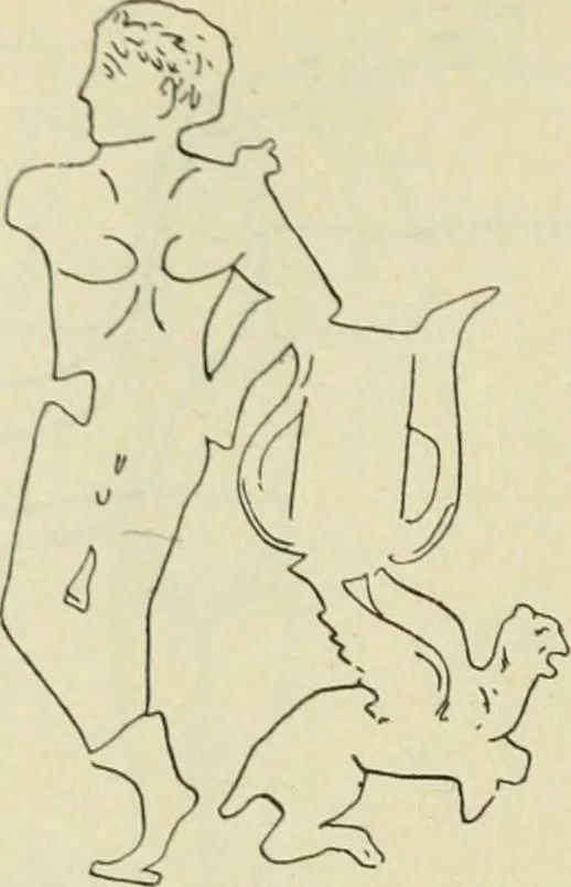 An illustration from Répertoire de la statuaire grecque et romaine, 1908, leaf 73