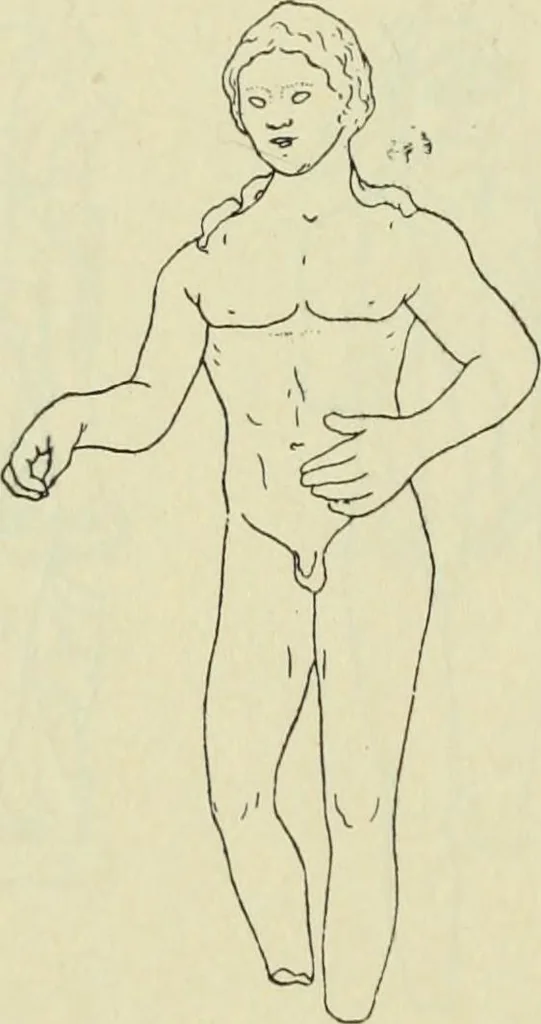 An illustration from Répertoire de la statuaire grecque et romaine, 1908, leaf 75