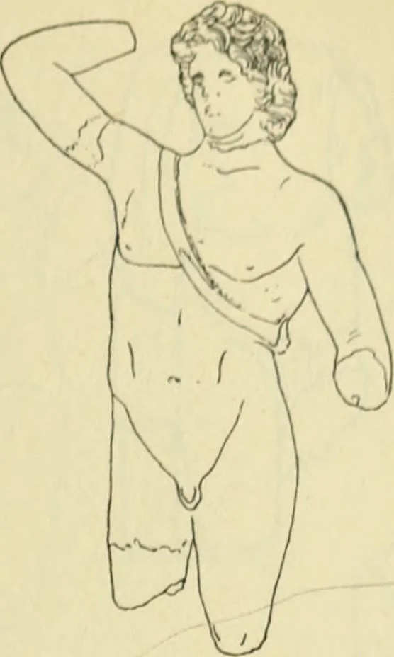 An illustration from Répertoire de la statuaire grecque et romaine, 1908, leaf 76