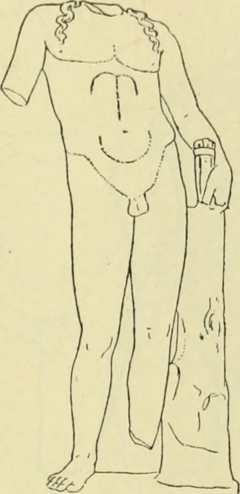 An illustration from Répertoire de la statuaire grecque et romaine, 1908, leaf 76
