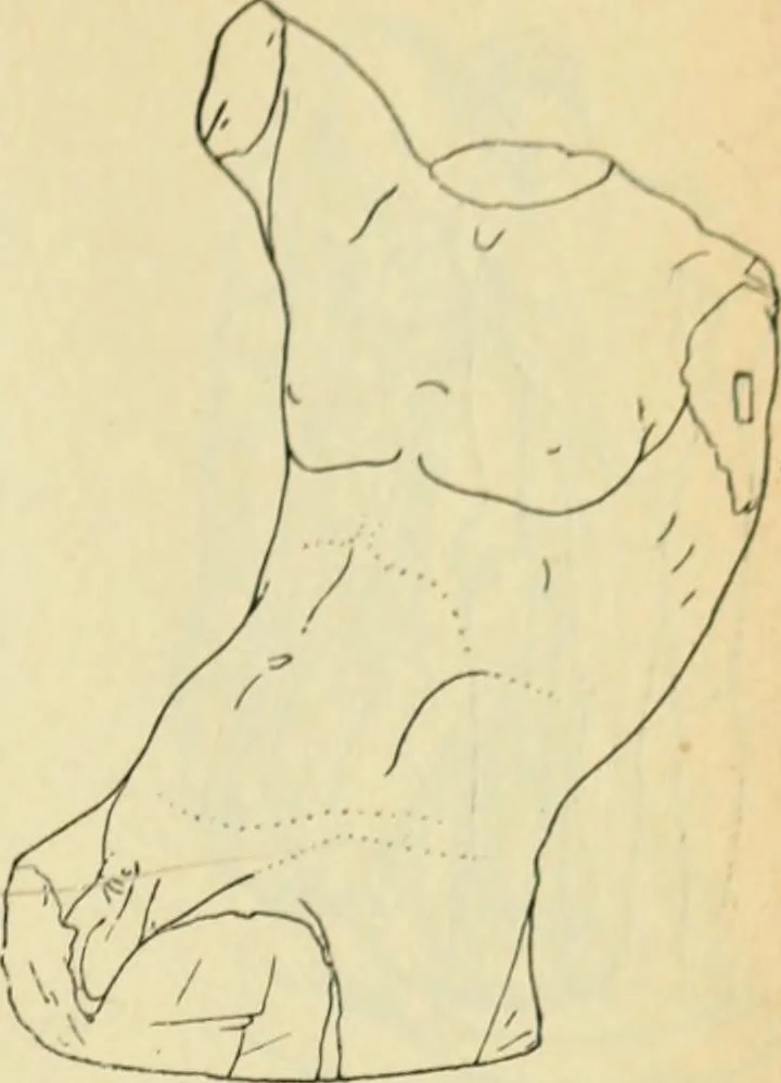 An illustration from Répertoire de la statuaire grecque et romaine, 1908, leaf 78