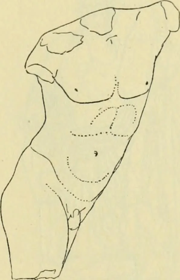 An illustration from Répertoire de la statuaire grecque et romaine, 1908, leaf 78