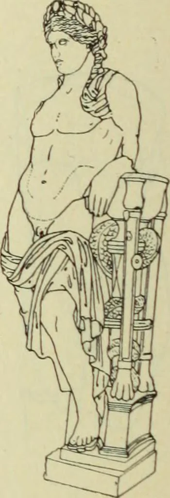 An illustration from Répertoire de la statuaire grecque et romaine, 1908, leaf 79