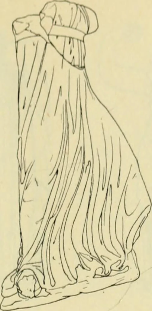 An illustration from Répertoire de la statuaire grecque et romaine, 1908, leaf 80