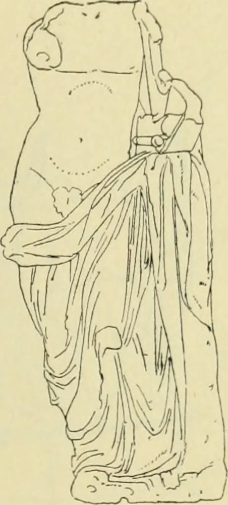 An illustration from Répertoire de la statuaire grecque et romaine, 1908, leaf 80
