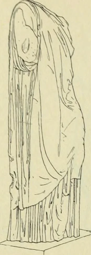 An illustration from Répertoire de la statuaire grecque et romaine, 1908, leaf 81