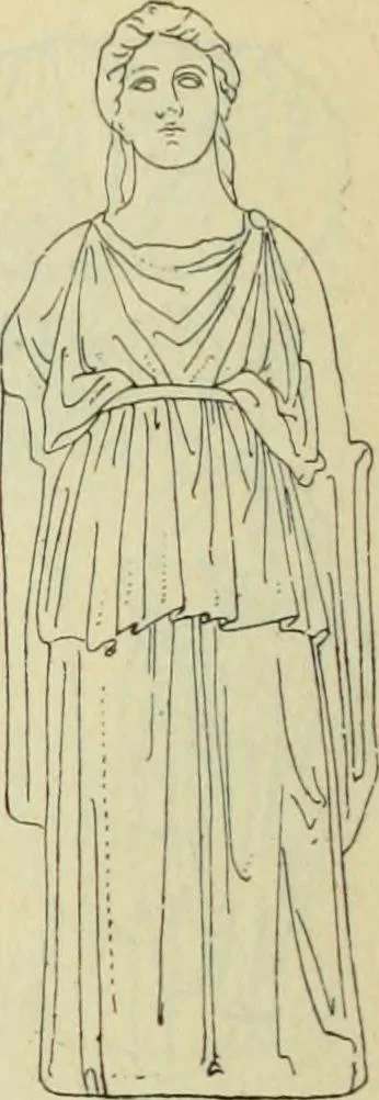 An illustration from Répertoire de la statuaire grecque et romaine, 1908, leaf 81