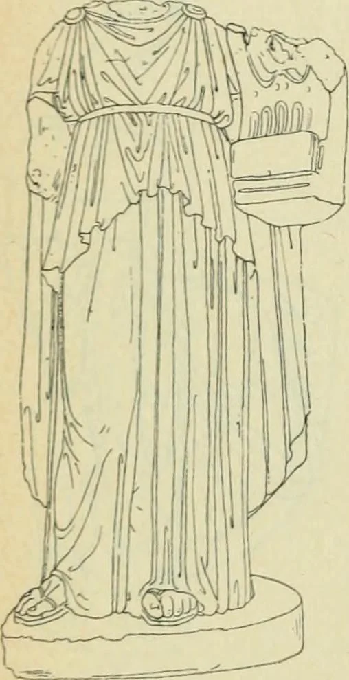An illustration from Répertoire de la statuaire grecque et romaine, 1908, leaf 81