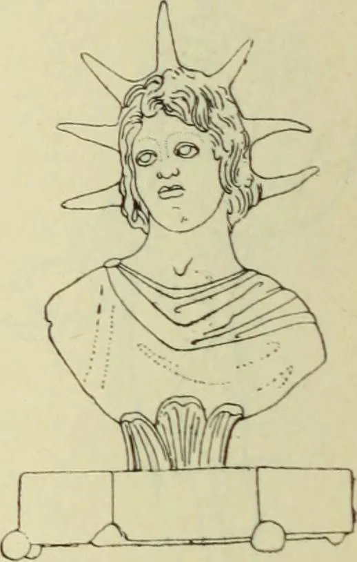 An illustration from Répertoire de la statuaire grecque et romaine, 1908, leaf 83