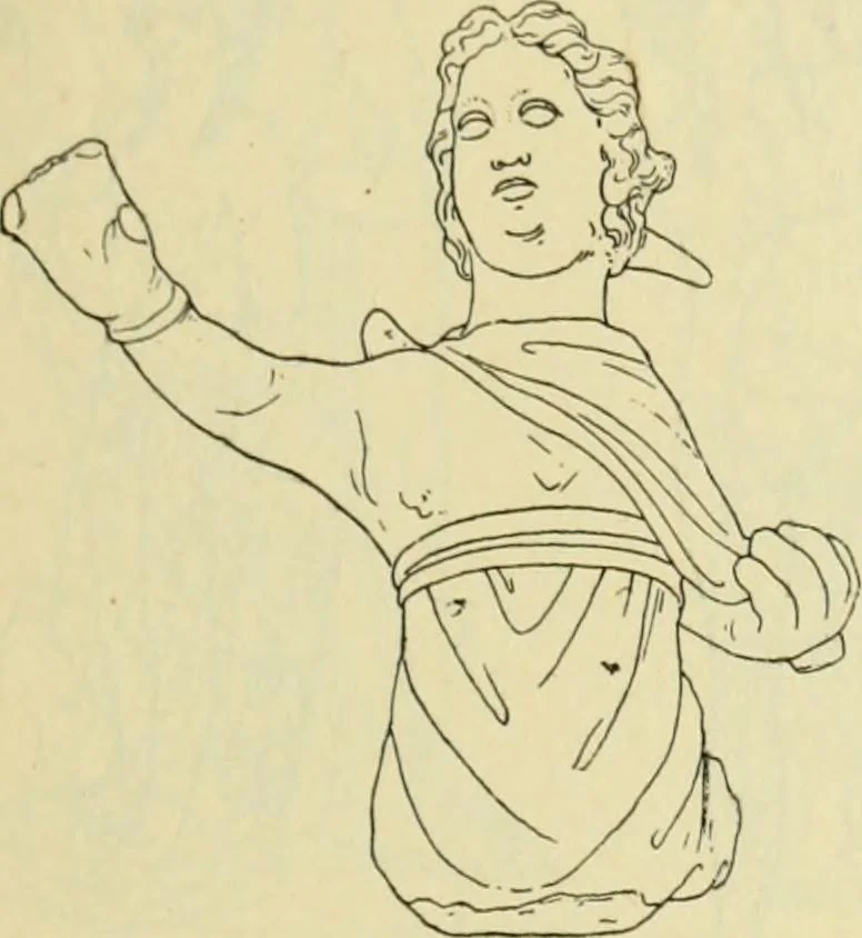 An illustration from Répertoire de la statuaire grecque et romaine, 1908, leaf 84