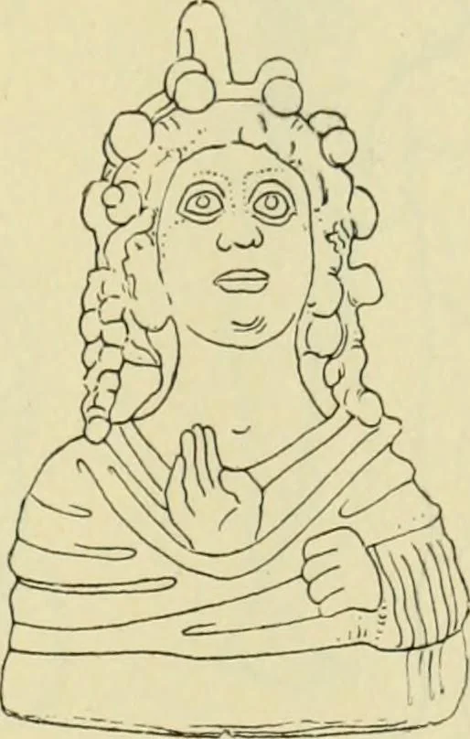 An illustration from Répertoire de la statuaire grecque et romaine, 1908, leaf 84