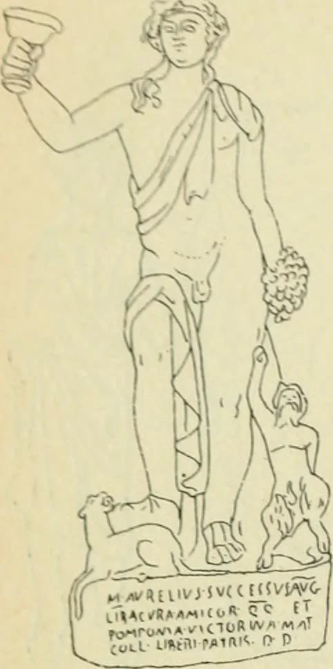 An illustration from Répertoire de la statuaire grecque et romaine, 1908, leaf 85