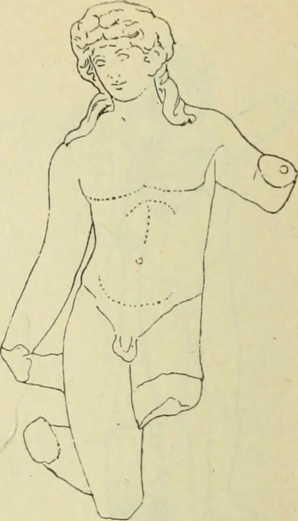 An illustration from Répertoire de la statuaire grecque et romaine, 1908, leaf 85