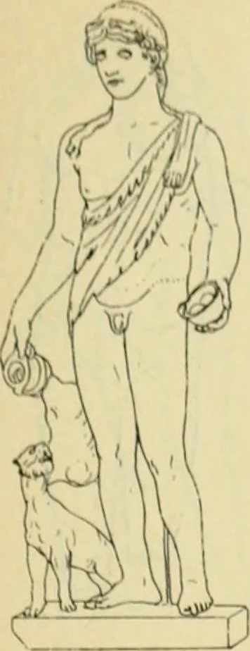 An illustration from Répertoire de la statuaire grecque et romaine, 1908, leaf 86