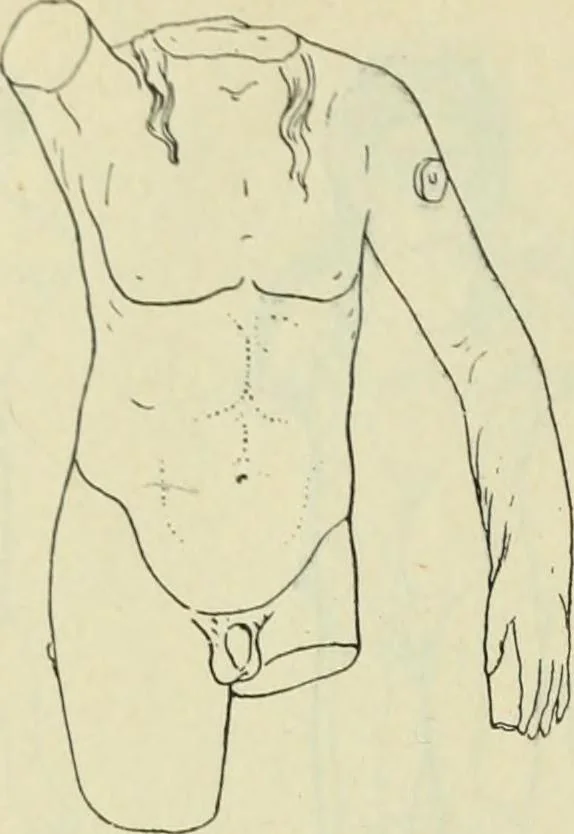An illustration from Répertoire de la statuaire grecque et romaine, 1908, leaf 89