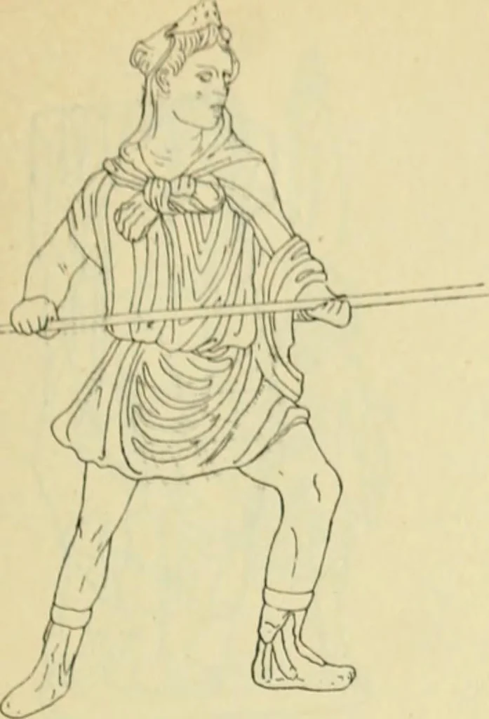 An illustration from Répertoire de la statuaire grecque et romaine, 1908, leaf 90