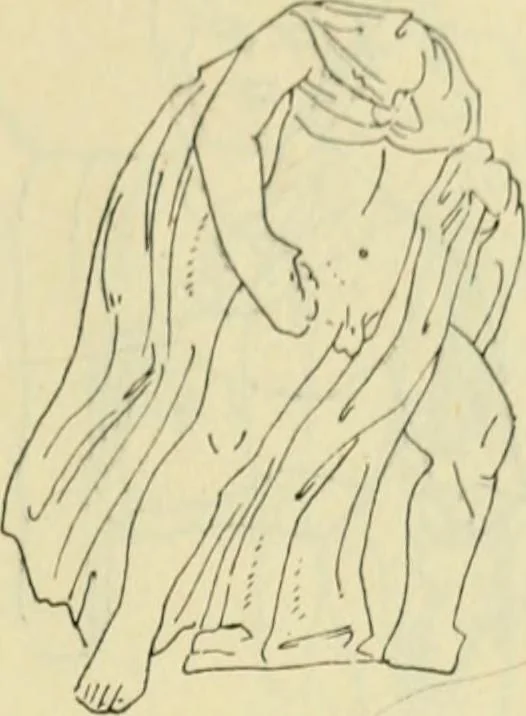 An illustration from Répertoire de la statuaire grecque et romaine, 1908, leaf 90