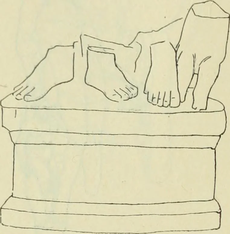 An illustration from Répertoire de la statuaire grecque et romaine, 1908, leaf 93