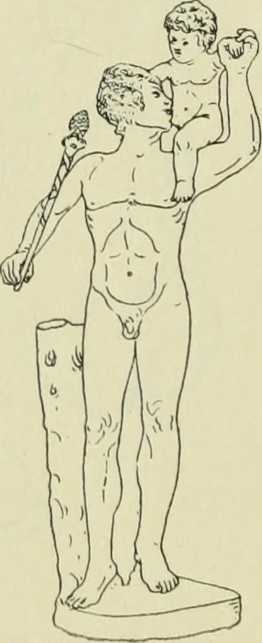 An illustration from Répertoire de la statuaire grecque et romaine, 1908, leaf 93