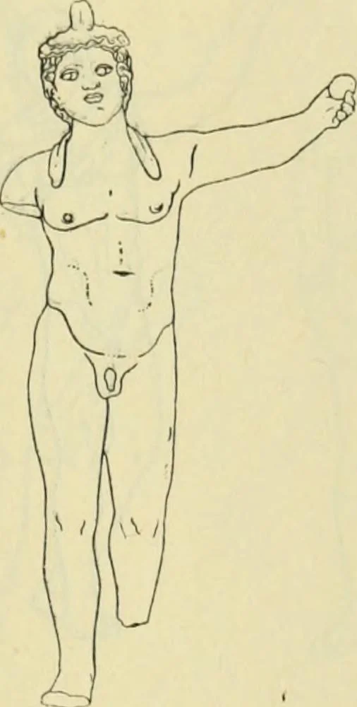 An illustration from Répertoire de la statuaire grecque et romaine, 1908, leaf 94