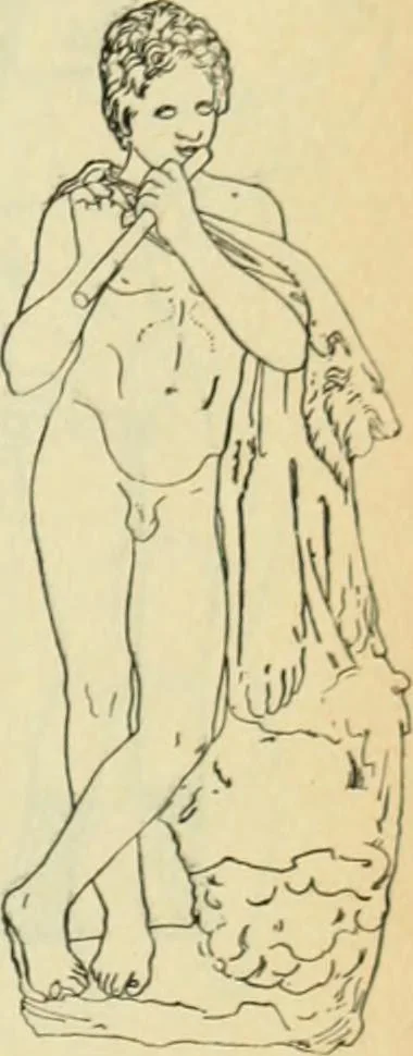 An illustration from Répertoire de la statuaire grecque et romaine, 1908, leaf 94