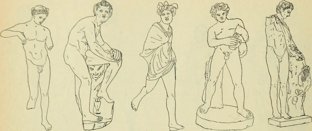 An illustration from Répertoire de la statuaire grecque et romaine, 1908, leaf 95