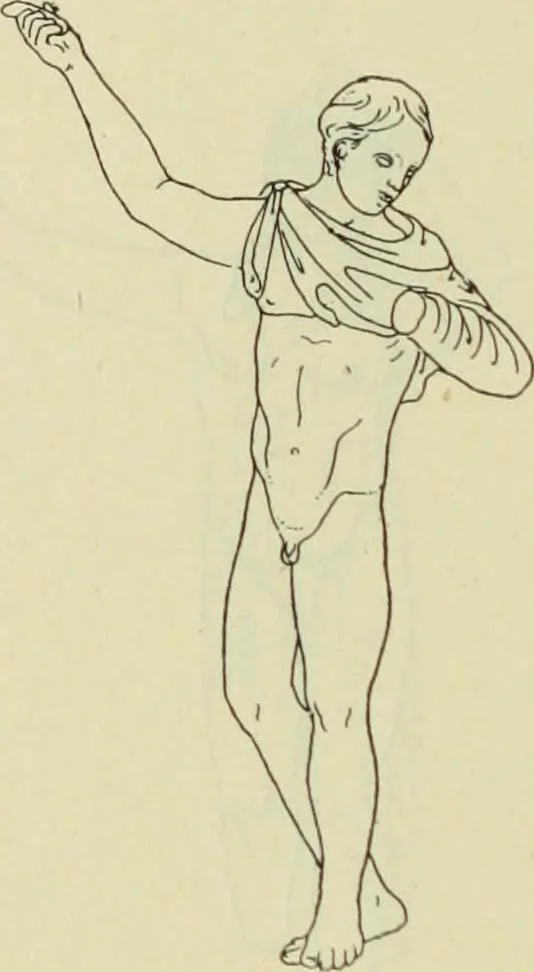 An illustration from Répertoire de la statuaire grecque et romaine, 1908, leaf 95