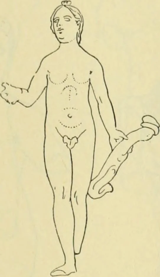 An illustration from Répertoire de la statuaire grecque et romaine, 1908, leaf 96