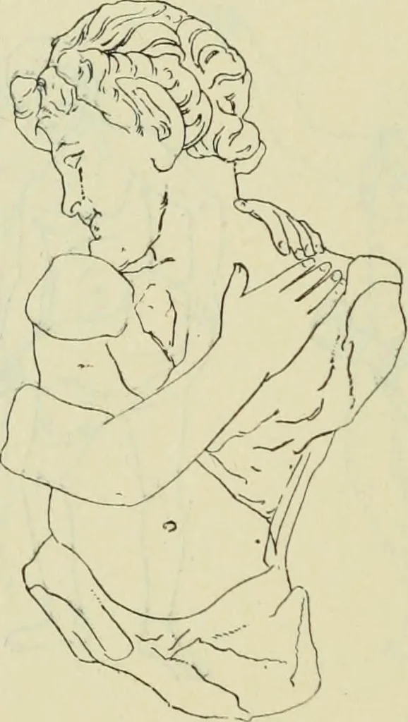 An illustration from Répertoire de la statuaire grecque et romaine, 1908, leaf 97
