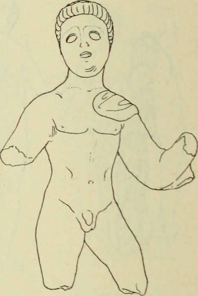 An illustration from Répertoire de la statuaire grecque et romaine, 1908, leaf 97