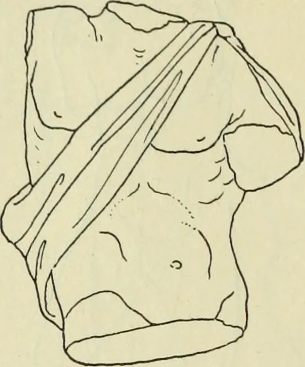 An illustration from Répertoire de la statuaire grecque et romaine, 1908, leaf 99