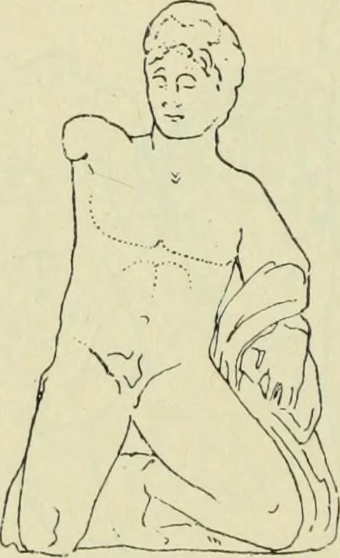 An illustration from Répertoire de la statuaire grecque et romaine, 1908, leaf 99