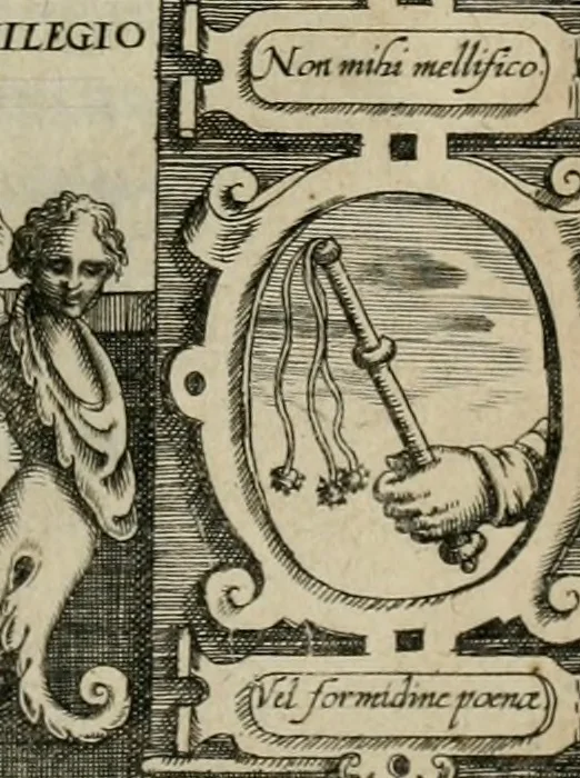 An illustration from R.P. Ioannis Bvsæi Societatis Iesv theologi De statibus hominvm liber posthumus .., 1613, leaf 10