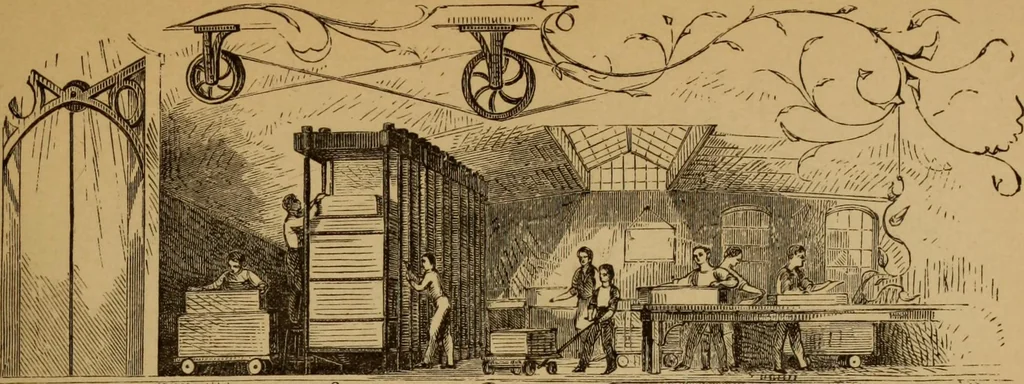 An illustration from R & A specimens, 1865, leaf 12