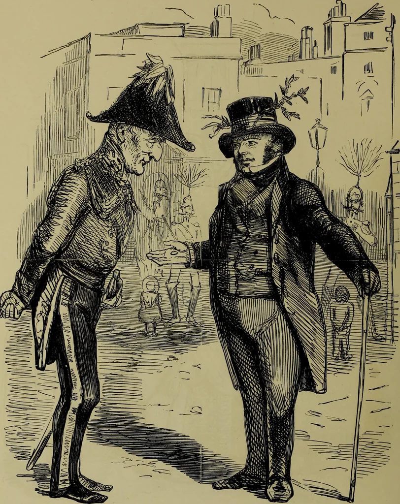 An illustration from The Rt. Hon. John Bright, M. P. : cartoons from the collection of "Mr. Punch", 1898, leaf 15